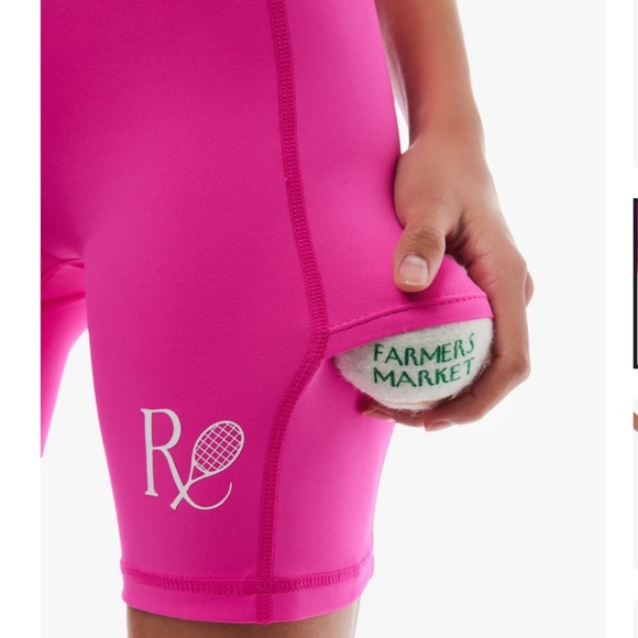 The Farmers Market Global Bougainvillea Bike Shorts with Ball Pocket - Picture 2 of 9